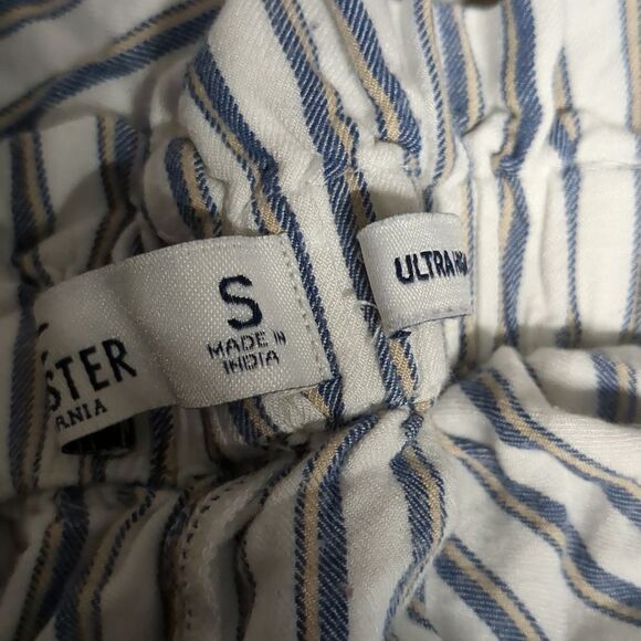 Hollister Pull On Elastic Waist Striped Shorts Women's Size Small - Picture 10 of 10